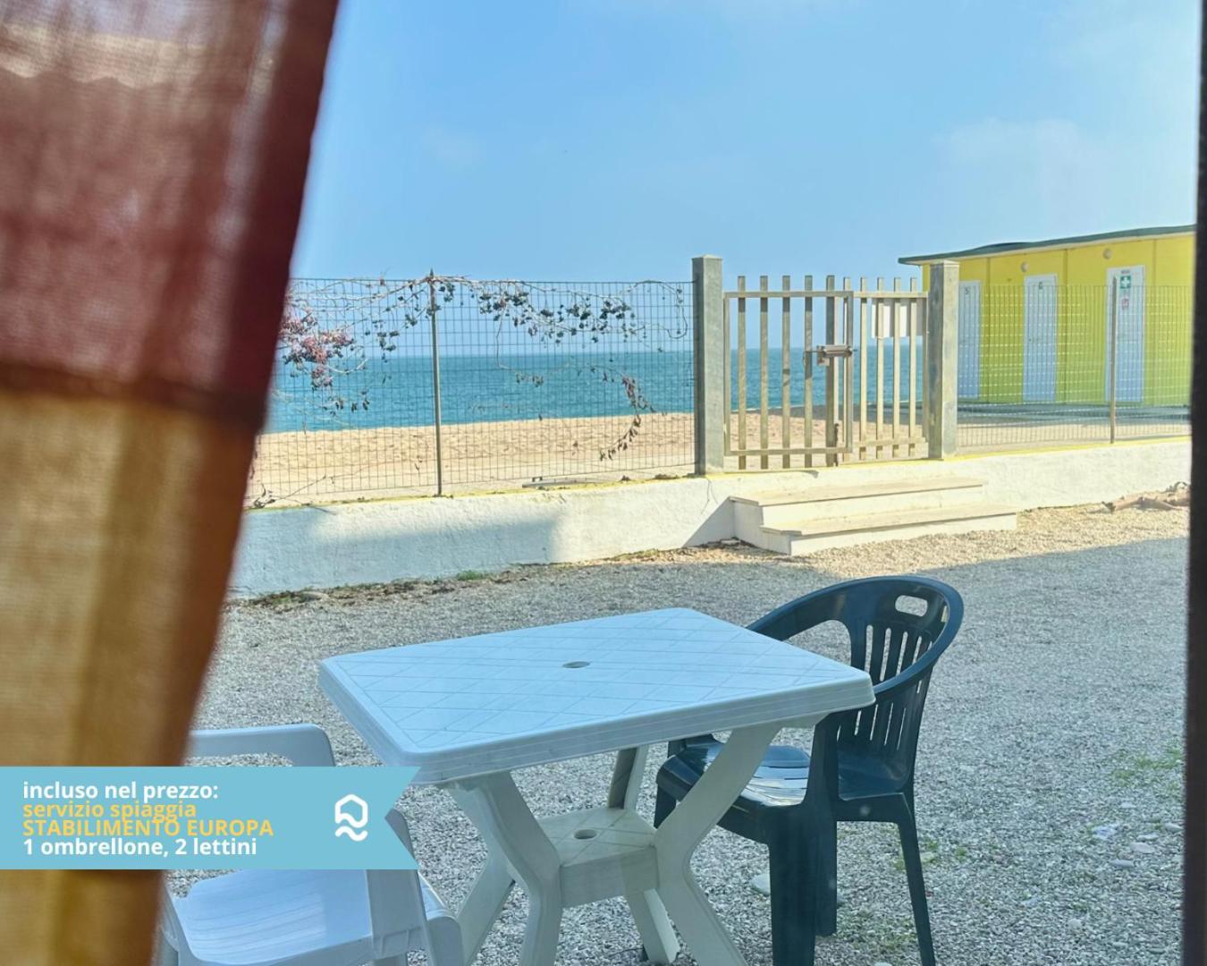 Rs316 - Marcelli, Bilocale In Residence Fronte Mare Pt Exteriör bild
